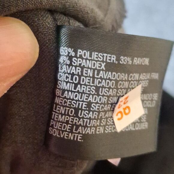 East 5th Charcoal Slender Dress Pants size 14 NWT - Picture 6 of 8